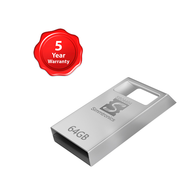 Simmtronics 64GB USB DRIVE (TEENY) METAL BODY