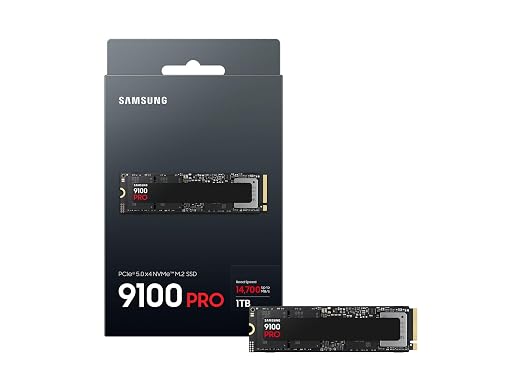 Samsung SSD 9100 PRO 1TB, PCIe 5.0x4 M.2 2280